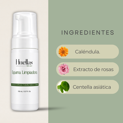 Espuma Limpiadora Hidratante