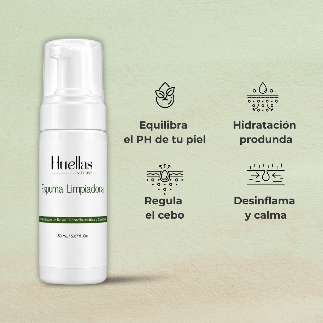 Espuma Limpiadora Hidratante